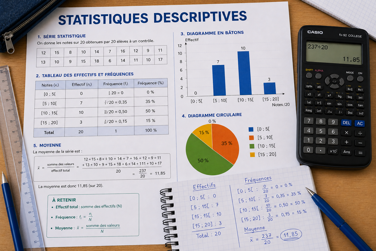 Statistiques descriptives